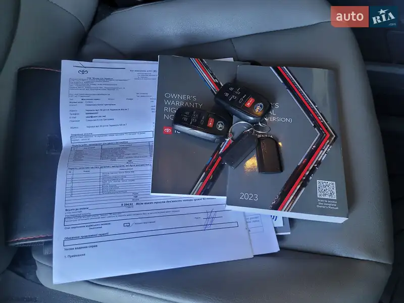 Мінівен Toyota Sienna 2022 в Києві документ