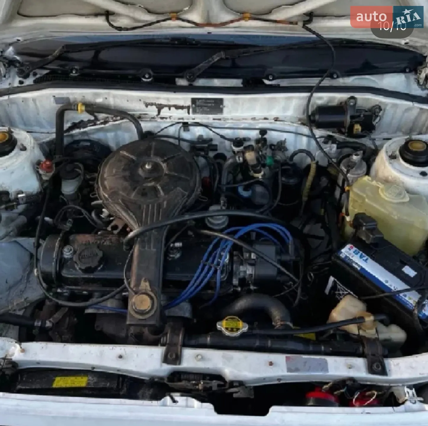 Toyota Starlet 1984 VIN JT1EP7100E5022876 фото оголошення 8 з 11