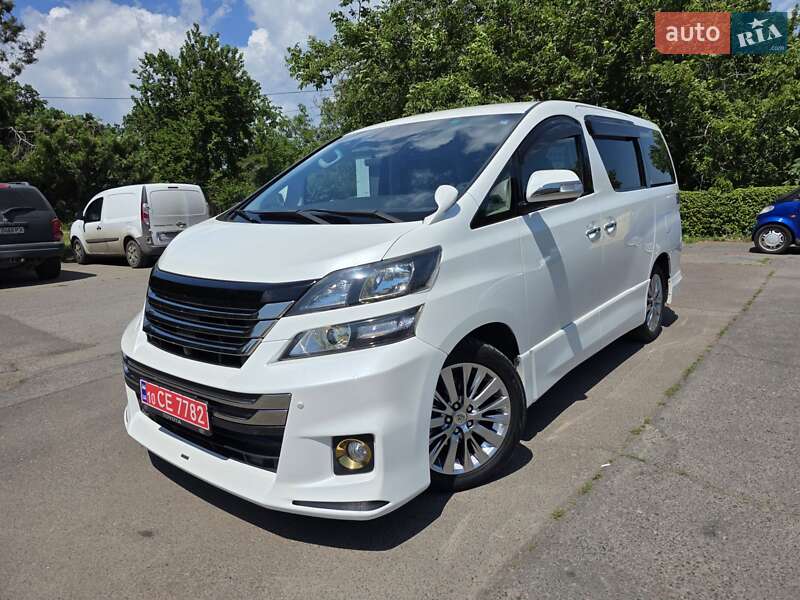 Мінівен Toyota Vellfire 2014 в Одесі