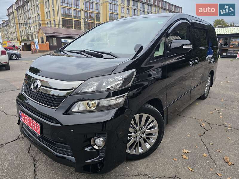 Мінівен Toyota Vellfire 2013 в Одесі фото 17 Мінівен Toyota Vellfire 2013 в Одесі