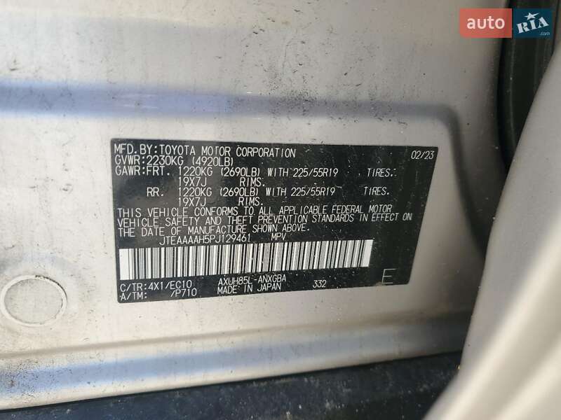 Внедорожник / Кроссовер Toyota Venza 2023 в Киеве фото 12 Внедорожник / Кроссовер Toyota Venza 2023 в Киеве