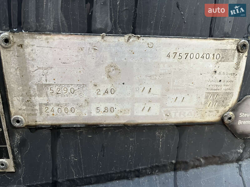 Цистерна полуприцеп Trailor S383EL 1988 в Кременчуге
