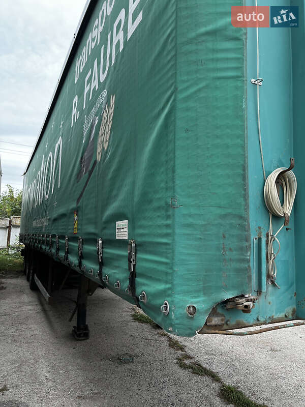 Тентованный борт (штора) - полуприцеп Trailor SDT 2005 в Лубнах