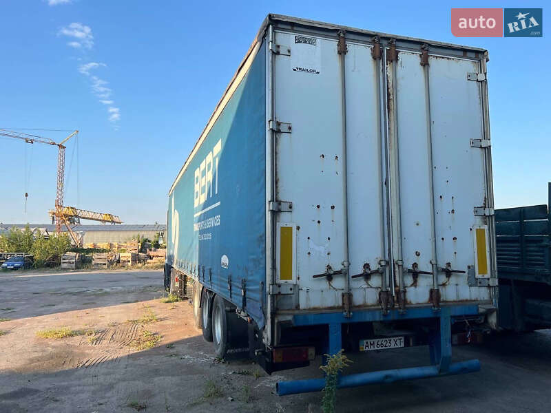 Тентований борт (штора) - напівпричіп Trailor TX 1997 в Житомирі