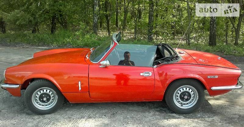 Кабриолет Triumph Spitfire 1972 в 