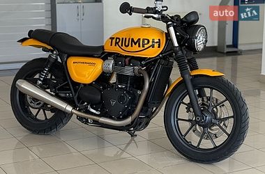 Кафе рейсер Triumph Street Twin 2016 в Одессе