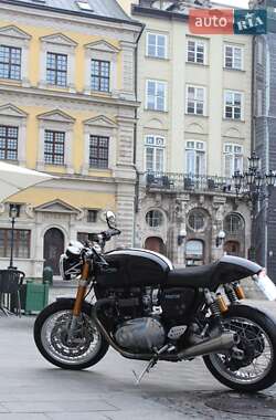 Мотоцикл Кастом Triumph Thruxton 2016 в 