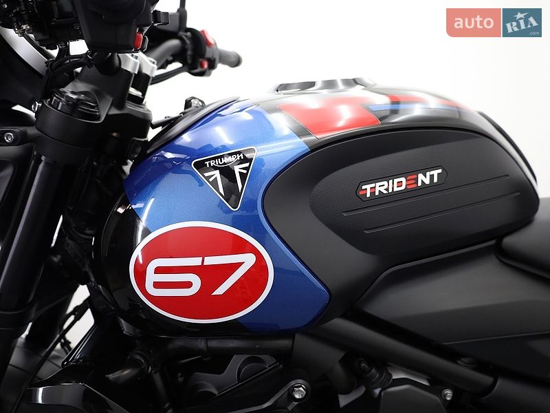 Мотоцикл Без обтікачів (Naked bike) Triumph Trident 660 2025 в Гнівані