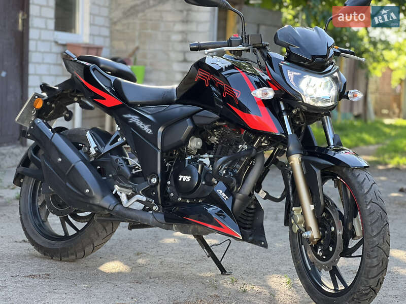 Мотоцикл Без обтекателей (Naked bike) TVS Apache RTR 200 2021 в Градижске фото 2 Мотоцикл Без обтекателей (Naked bike) TVS Apache RTR 200 2021 в Градижске