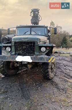 Лісовоз / Сортиментовоз Урал 375 1981 в Сколе