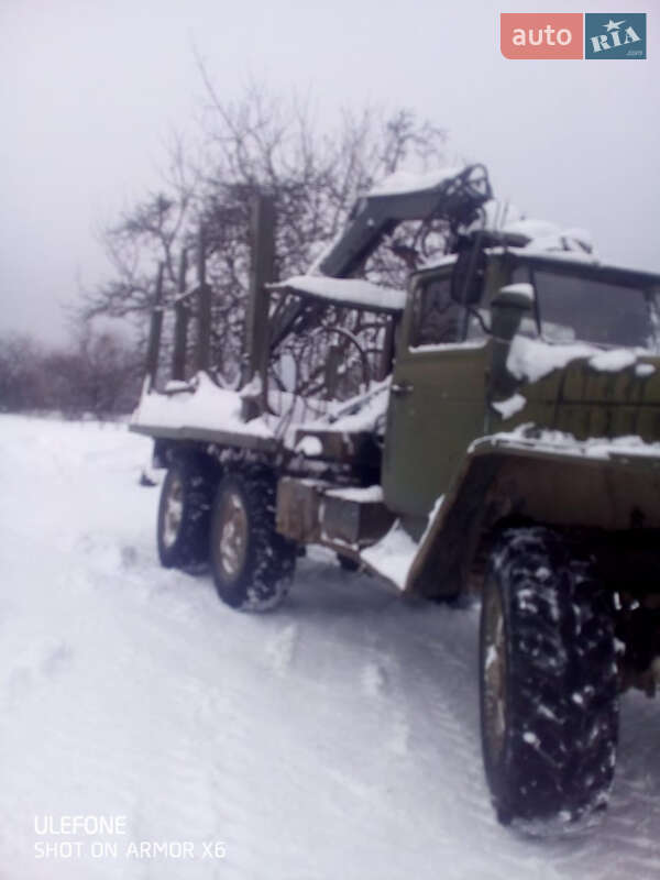 Кран-маніпулятор Урал 375 1990 в Сумах