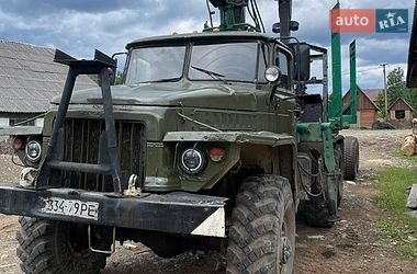 Лесовоз / Сортиментовоз Урал 375 1990 в Синевире