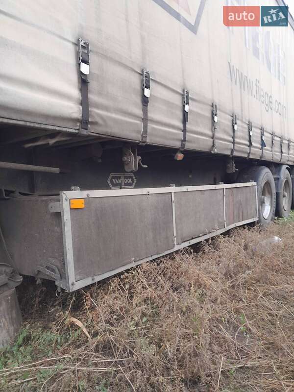 Тентований борт (штора) - напівпричіп Van Hool 2B2001 1997 в Вознесенську