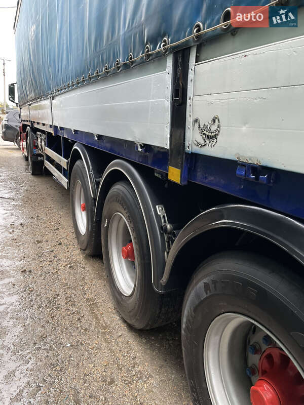 Тентованный борт (штора) - полуприцеп Van Hool 3B0011 1992 в Кропивницком