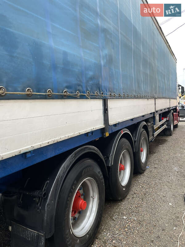 Тентованный борт (штора) - полуприцеп Van Hool 3B0011 1992 в Кропивницком