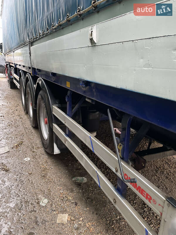 Тентованный борт (штора) - полуприцеп Van Hool 3B0011 1992 в Кропивницком