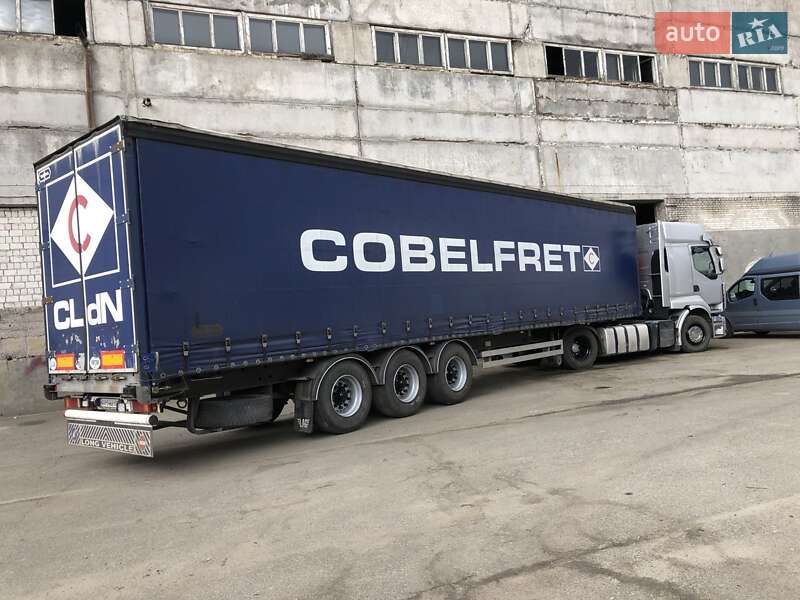 Тентований борт (штора) - напівпричіп Van Hool 3B0070 2007 в 