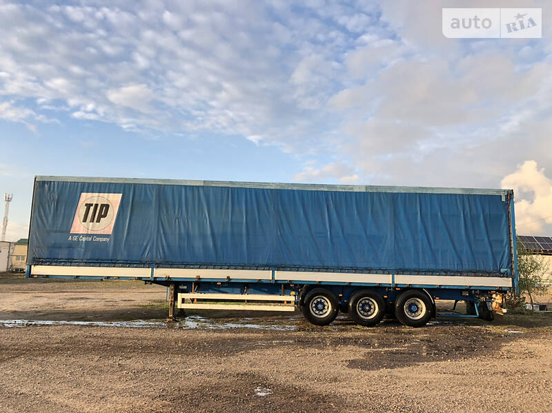 Тентованный борт (штора) - полуприцеп Van Hool 3B2007 1997 в Одессе