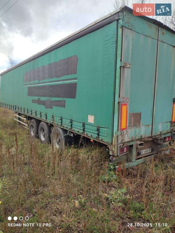 Тентованный борт (штора) - полуприцеп Van Hool 3B2010 2000 в Львове