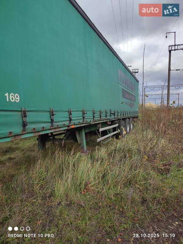 Тентованный борт (штора) - полуприцеп Van Hool 3B2010 2000 в Львове