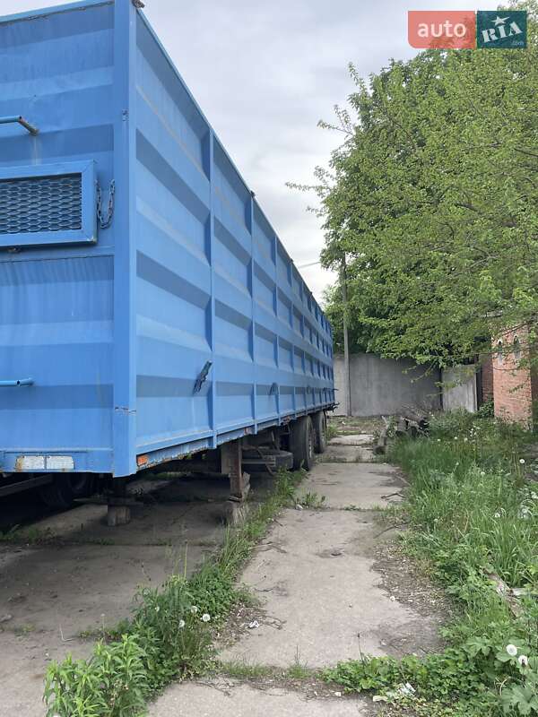 Бортовий напівпричіп Van Hool 3B2017 2002 в Лубнах фото 3 Бортовий напівпричіп Van Hool 3B2017 2002 в Лубнах