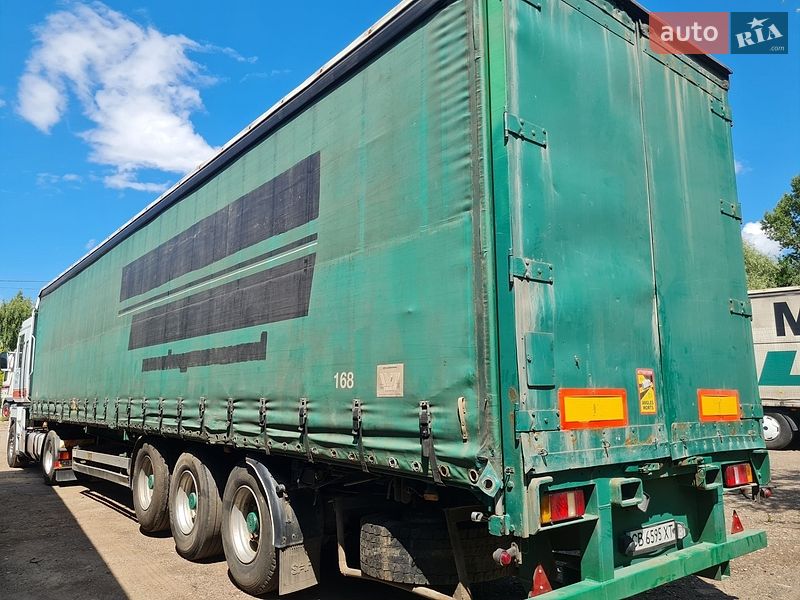 Тентованный борт (штора) - полуприцеп Van Hool 3B 2000 в Чернигове