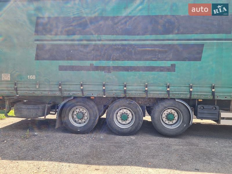 Тентованный борт (штора) - полуприцеп Van Hool 3B 2000 в Чернигове