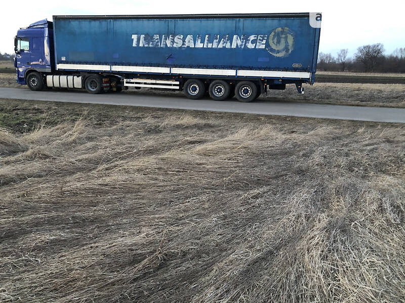 Тентованный борт (штора) - полуприцеп Van Hool 3В0064 2004 в Жидачове