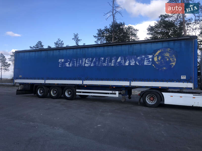 Тентованный борт (штора) - полуприцеп Van Hool 3В0064 2004 в Сарнах