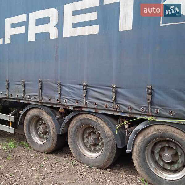 Тентований борт (штора) - напівпричіп Van Hool 96-3049 1997 в Жовтих Водах