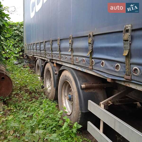 Тентований борт (штора) - напівпричіп Van Hool 96-3049 1997 в Жовтих Водах