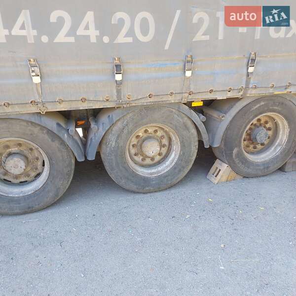 Тентований борт (штора) - напівпричіп Van Hool PK 39/27 1998 в Дніпрі