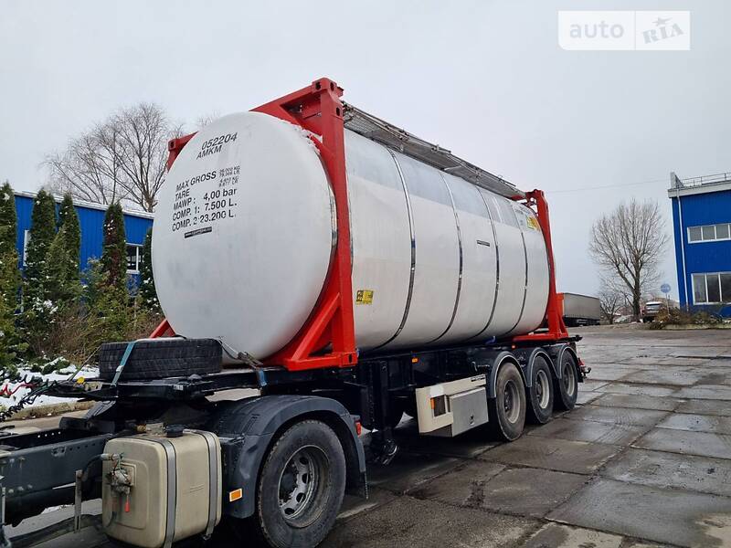 Контейнеровоз полуприцеп Van Hool Tank Container 2000 в Броварах фото 6 Контейнеровоз полуприцеп Van Hool Tank Container 2000 в Броварах