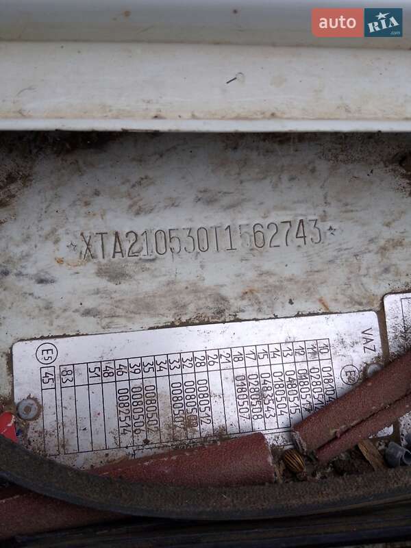 Седан ВАЗ / Lada 2105 1995 в Маяках фото 9 Седан ВАЗ / Lada 2105 1995 в Маяках