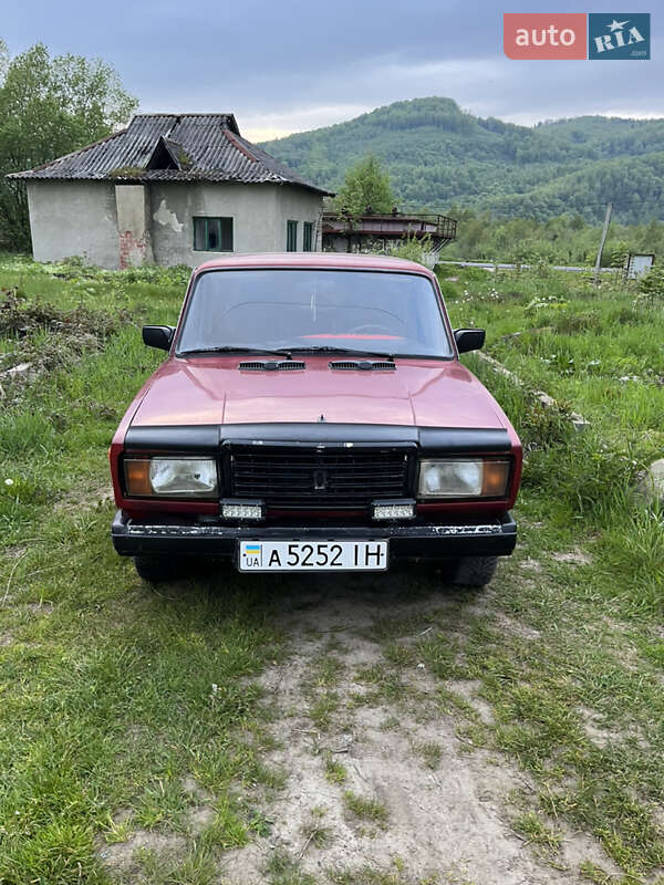 Седан ВАЗ / Lada 2107 1986 в Рожнятові фото 2 Седан ВАЗ / Lada 2107 1986 в Рожнятові