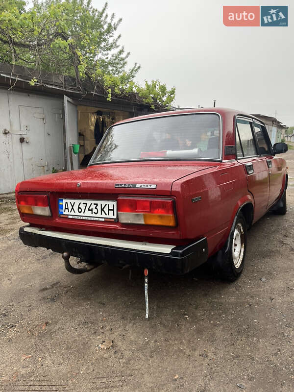 Седан ВАЗ / Lada 2107 1987 в Харькове фото 6 Седан ВАЗ / Lada 2107 1987 в Харькове