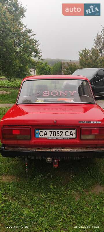 Седан ВАЗ / Lada 2107 1986 в Каневе фото 7 Седан ВАЗ / Lada 2107 1986 в Каневе