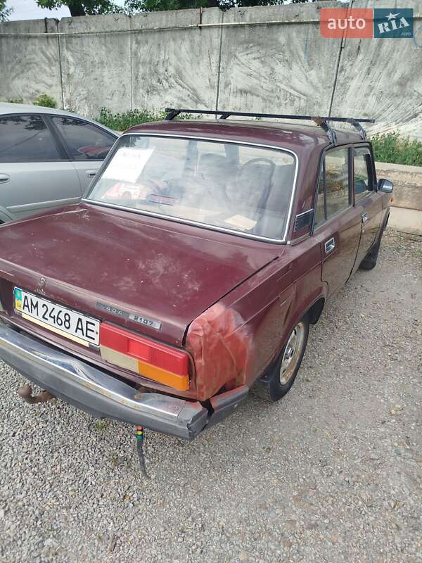 Седан ВАЗ / Lada 2107 2006 в Житомирі фото 2 Седан ВАЗ / Lada 2107 2006 в Житомирі