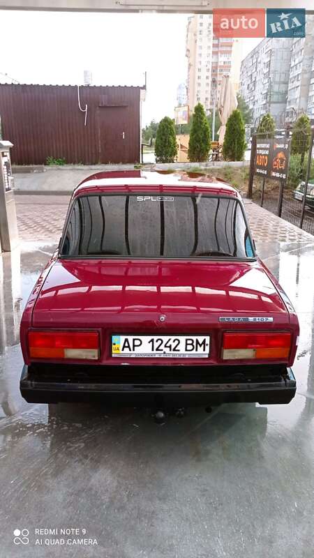 Седан ВАЗ / Lada 2107 2002 в Запорожье фото 6 Седан ВАЗ / Lada 2107 2002 в Запорожье