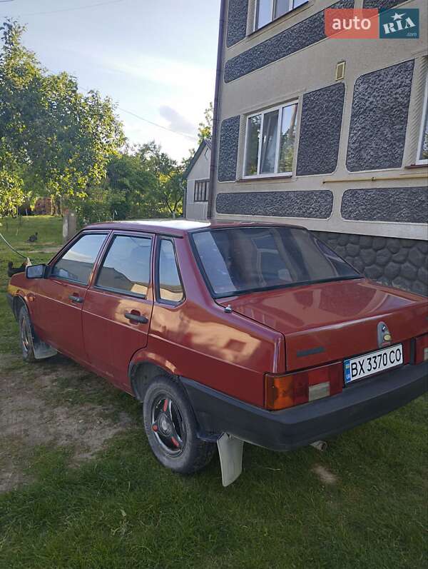 Седан ВАЗ / Lada 21099 1998 в Дунаевцах фото 6 Седан ВАЗ / Lada 21099 1998 в Дунаевцах