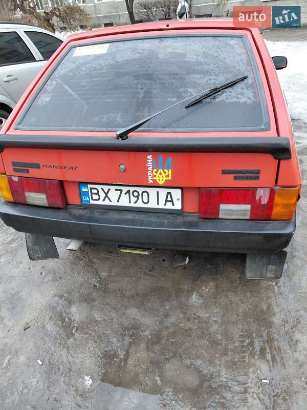 Хэтчбек ВАЗ / Lada 2109 1990 в Каменец-Подольском фото 4 Хэтчбек ВАЗ / Lada 2109 1990 в Каменец-Подольском