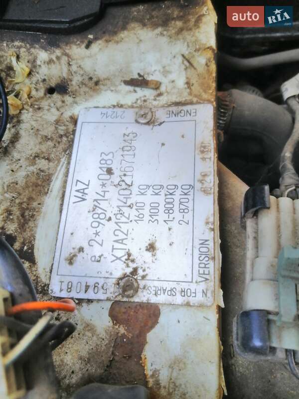 Внедорожник / Кроссовер ВАЗ / Lada 21214 / 4x4 2005 в Балаклее