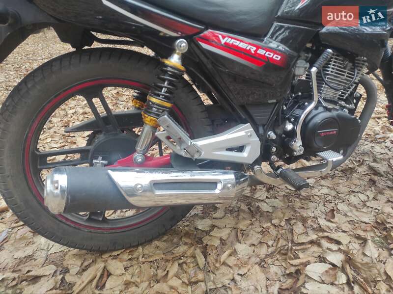 Мотоцикл Спорт-туризм Viper ZS 200A 2024 в Костопілі фото 10 Мотоцикл Спорт-туризм Viper ZS 200A 2024 в Костопілі