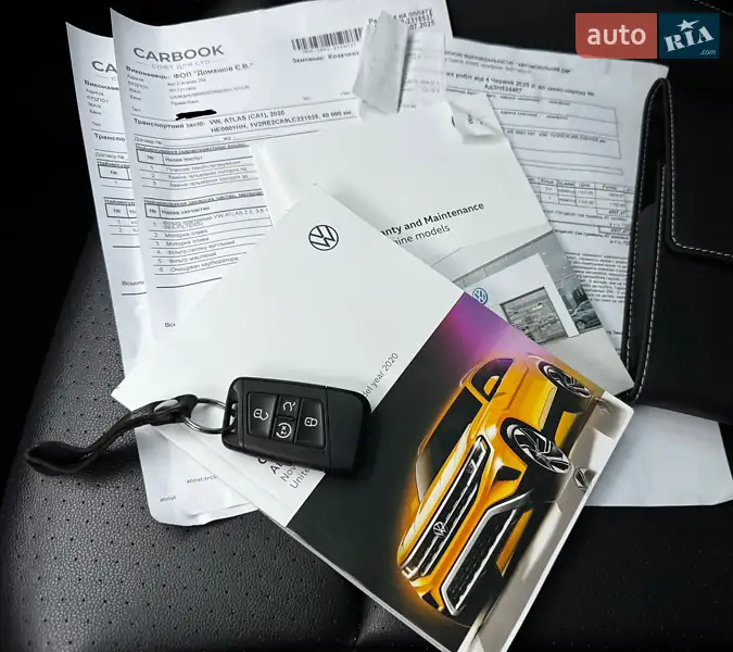 Внедорожник / Кроссовер Volkswagen Atlas Cross Sport 2020 в Киеве документ