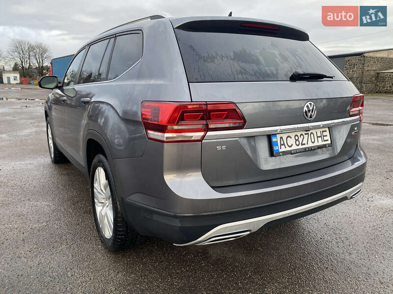Внедорожник / Кроссовер Volkswagen Atlas 2017 в Луцке