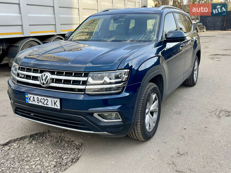 Внедорожник / Кроссовер Volkswagen Atlas 2017 в Киеве