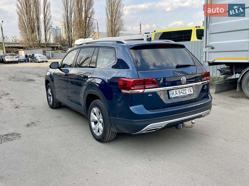 Внедорожник / Кроссовер Volkswagen Atlas 2017 в Киеве