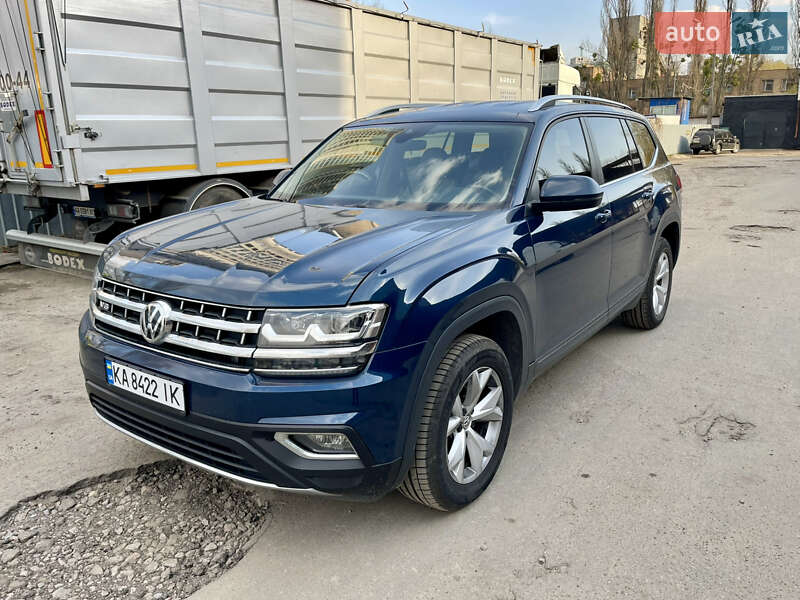 Внедорожник / Кроссовер Volkswagen Atlas 2017 в Киеве