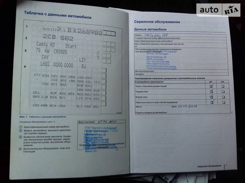 Мінівен Volkswagen Caddy 2011 в Тернополі фото 35 Мінівен Volkswagen Caddy 2011 в Тернополі
