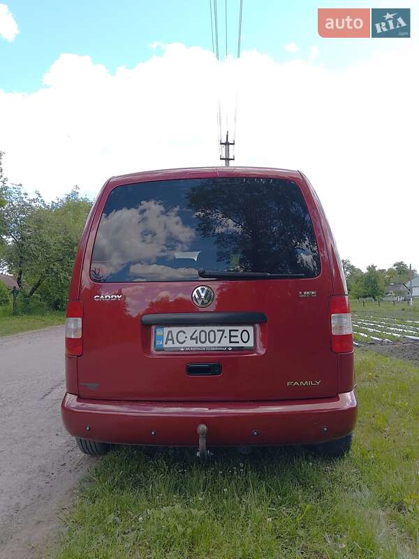 Мінівен Volkswagen Caddy 2007 в Нововолинську
